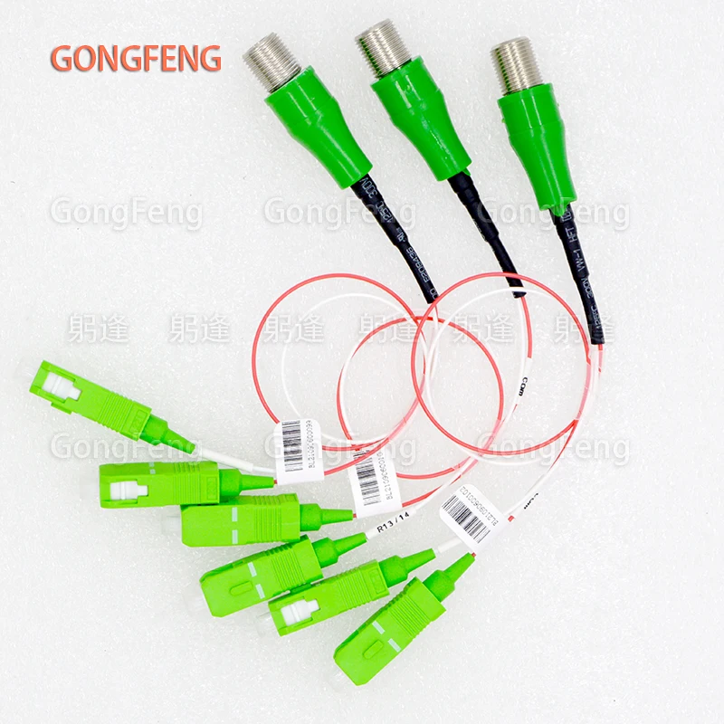 10pcs NEW Passive Optical Receiver Jumper Type With WDM CATV Photoelectric Conversion Adapter Connector Inch F Head Wholesale