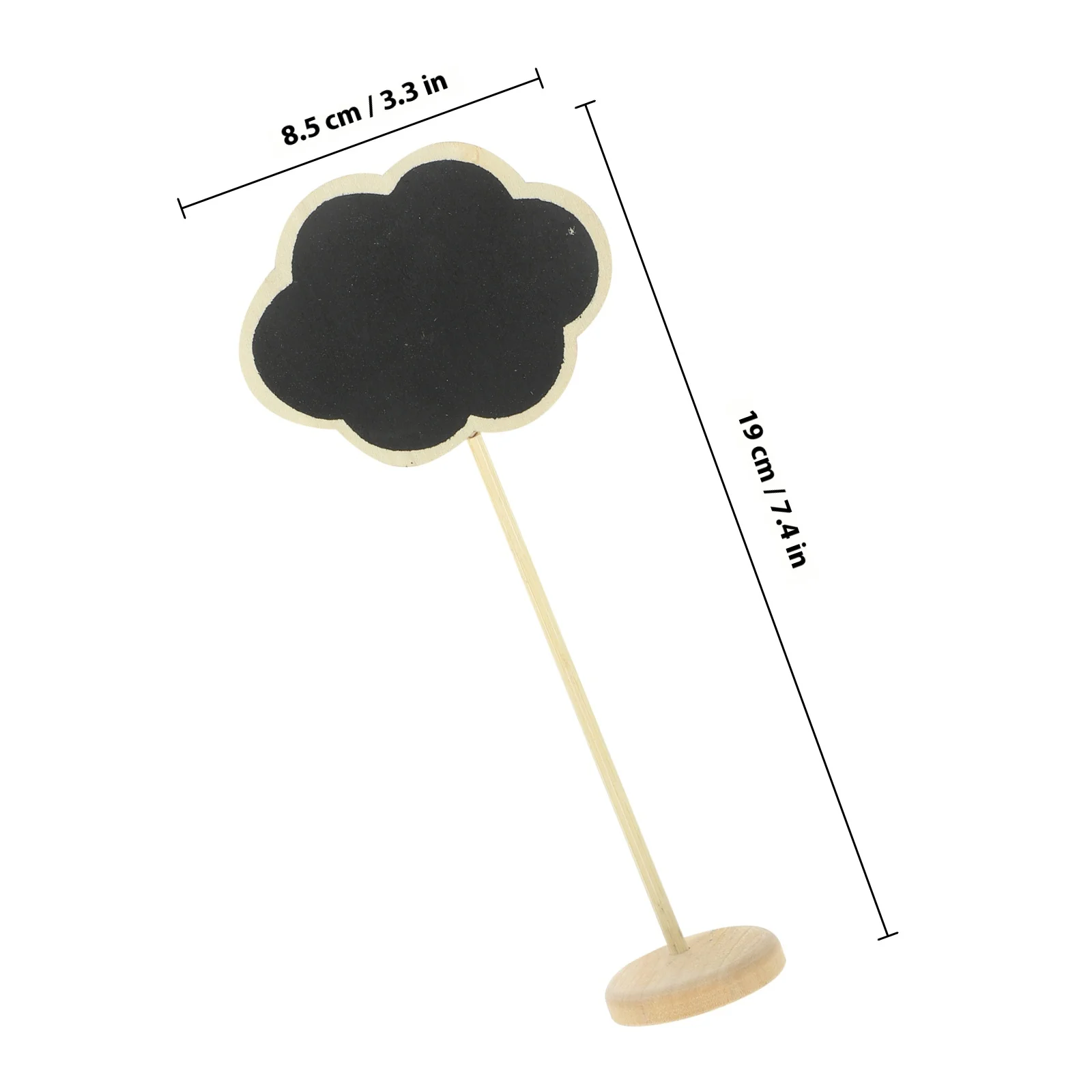 12 قطعة السبورات الخشبية الصغيرة لوحات الرسائل الصغيرة سهلة المسح سطح المكتب علامات السبورة لمطعم حفل زفاف ديكور المنزل