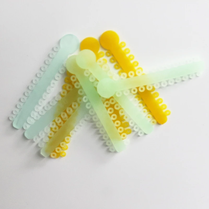 Elastic Night-Light Luminous Ligature Tie for Orthodontic Brace