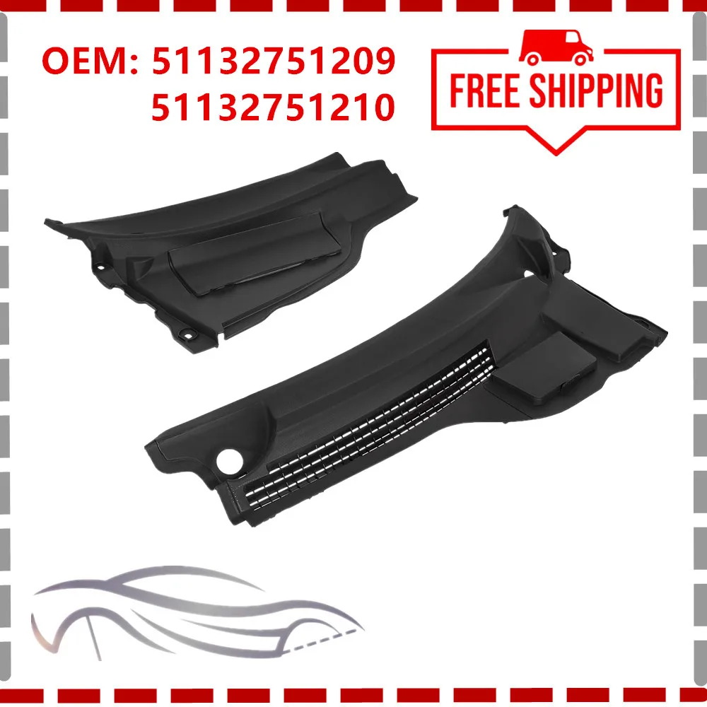 51132751209 51132751210 2751210 Right Left Side Windshield Cowl Cover Apron Firewall Panel for MINI R55 R56 R57