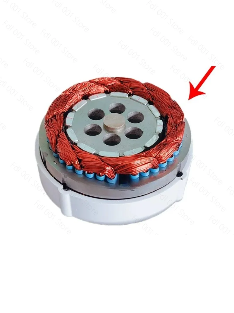 2026 100W 200W 12V 24V Permanent Magnet Generator, PMG 3 Phase AC Brushless Alternator for Wind Turbine
