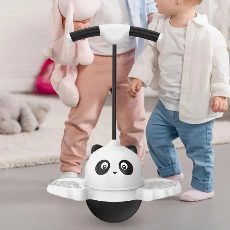 Pogo Stick Voor Kinderen Schattige Dieren Thema Pogo Bal Anti-Slip Springen Speelgoed Met Makkelijke Grip Handvat Kinderen Kleuterschool Fitness Oefening