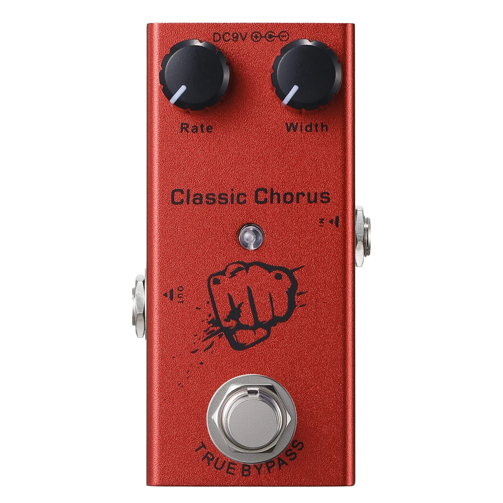 E-Gitarren-Pedal Vintage Overdrive/US Dream/Classic Chorus/Vintage Phase/Tremolo/Analog Delay/Digital Delay/Ultimate Drive – Detail 12