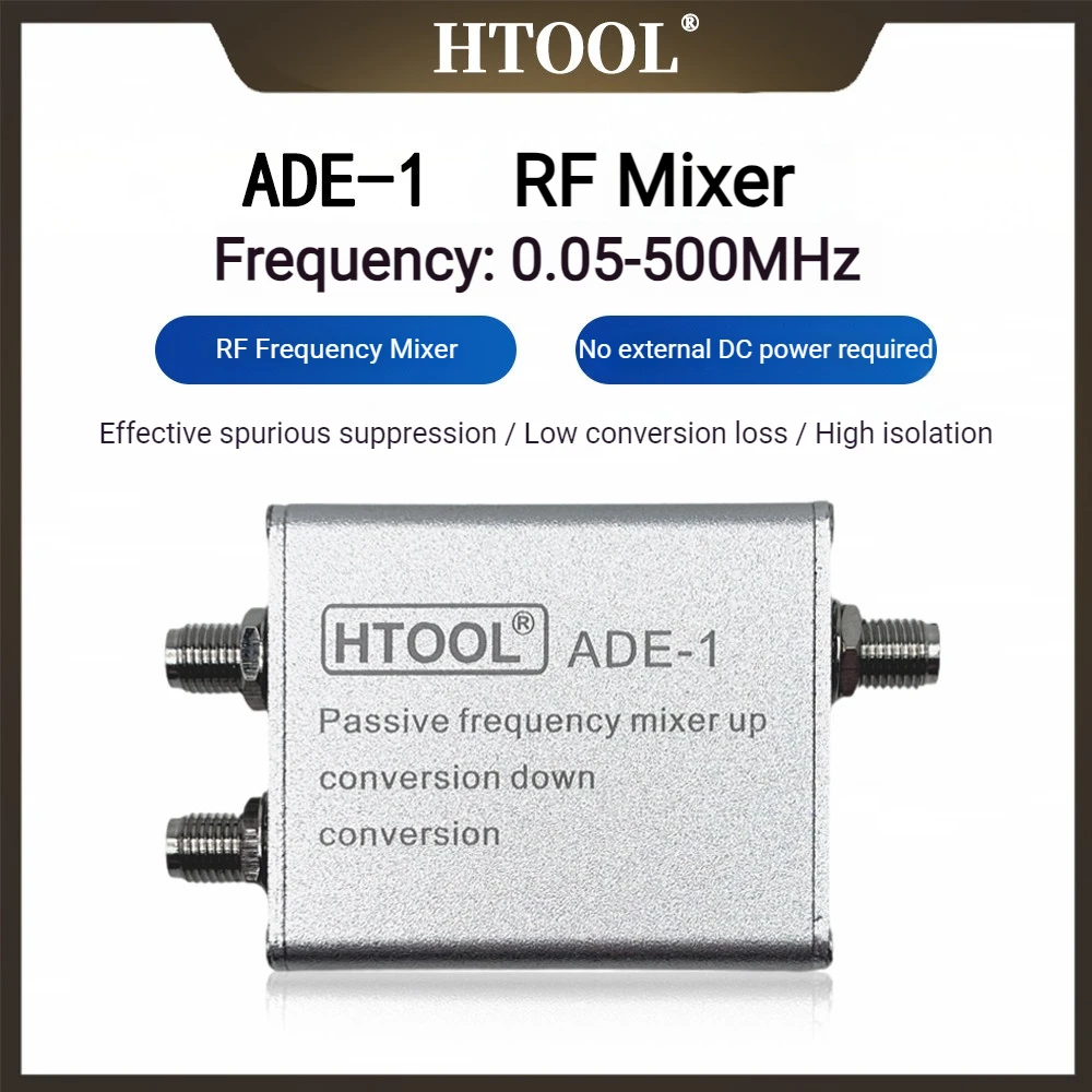 Passive Mixer ADE-1 0.05-500MHz RF up Conversion down Conversion High Isolation Loss Low