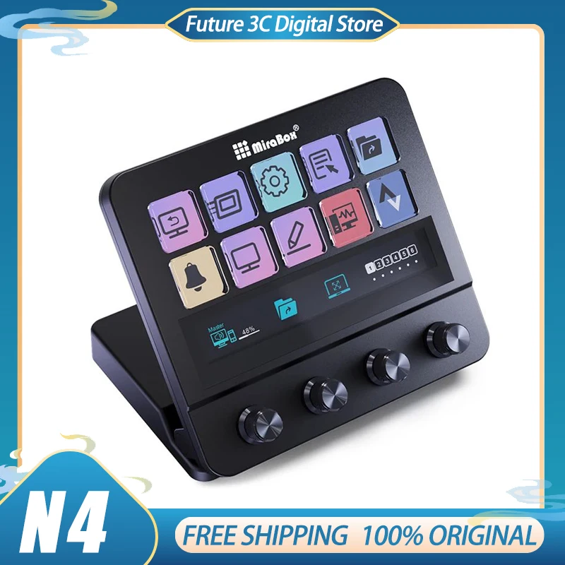 Why the Mirabox N4 Stream Deck Macro Dial Is a Game-Changer for