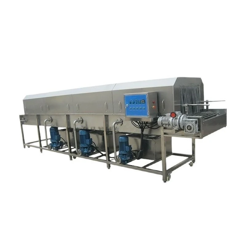 machine Plastic turnover basket cleaning machine Cleaning and disinfection line Plastic frame cleaning equipment