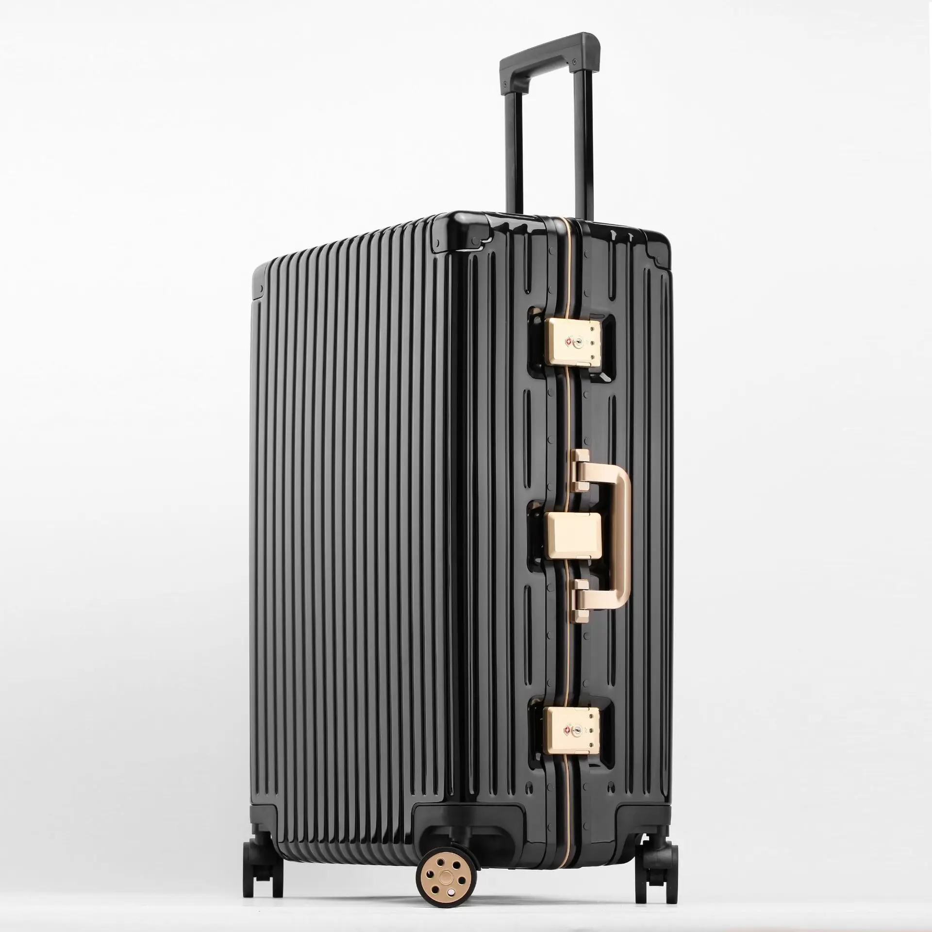 

Right Angle, Glossy Surface, Hard Case, Student Suitcase, Tie Rod
