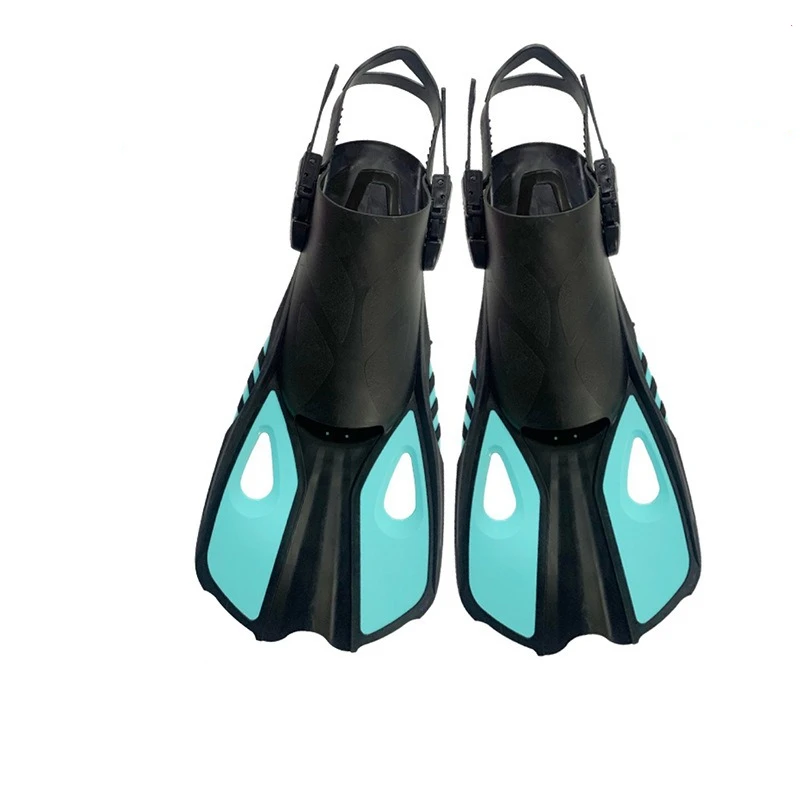 

New Adjustable Diving Fins Professional Snorkeling Gear for Adults Kids Training Swim Fins
