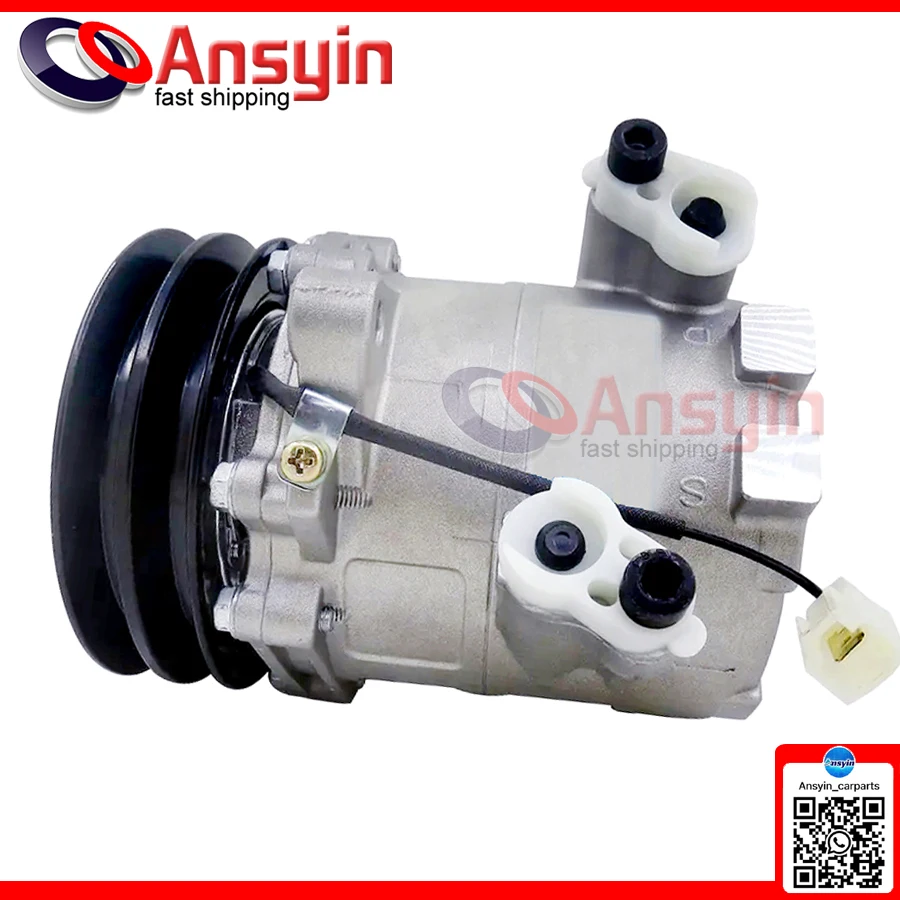 306E 506211-6461 12V Air Conditioning Ac Compressor PXE16 For Caterpillar 2PK