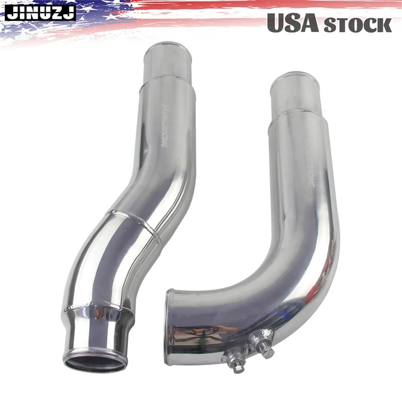 Ladeluftkühler-poliertes Rohrset und Stiefel für 2007,5–2009 Dodge Ram 2500 3500 6,7 l