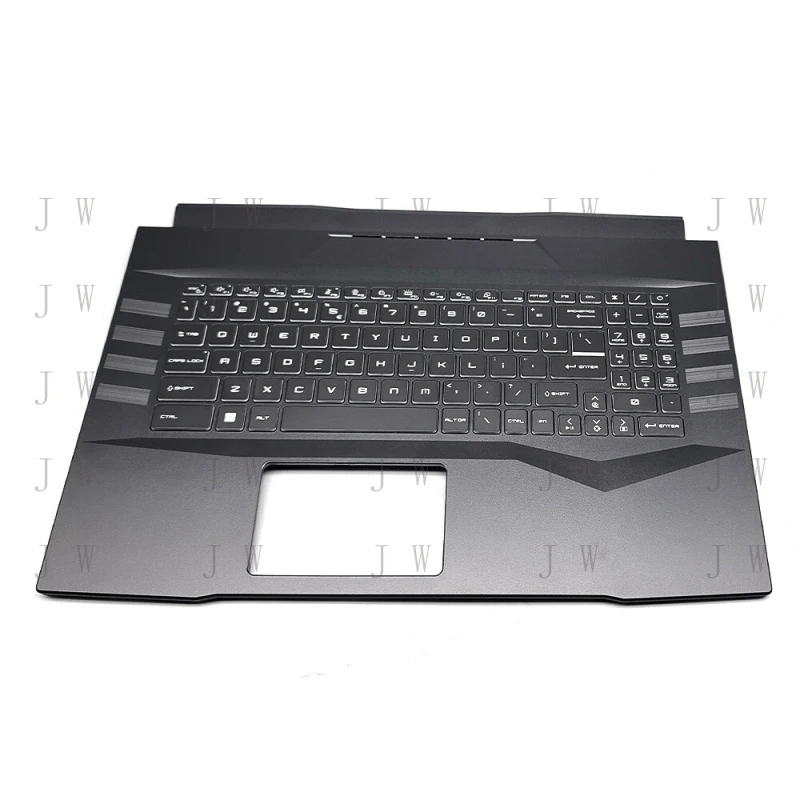 DDJ   New For MSI Pulse GL76 11UDK 11SCK MS-17L1 Palmrest W/ Backlit Keyboard Black US