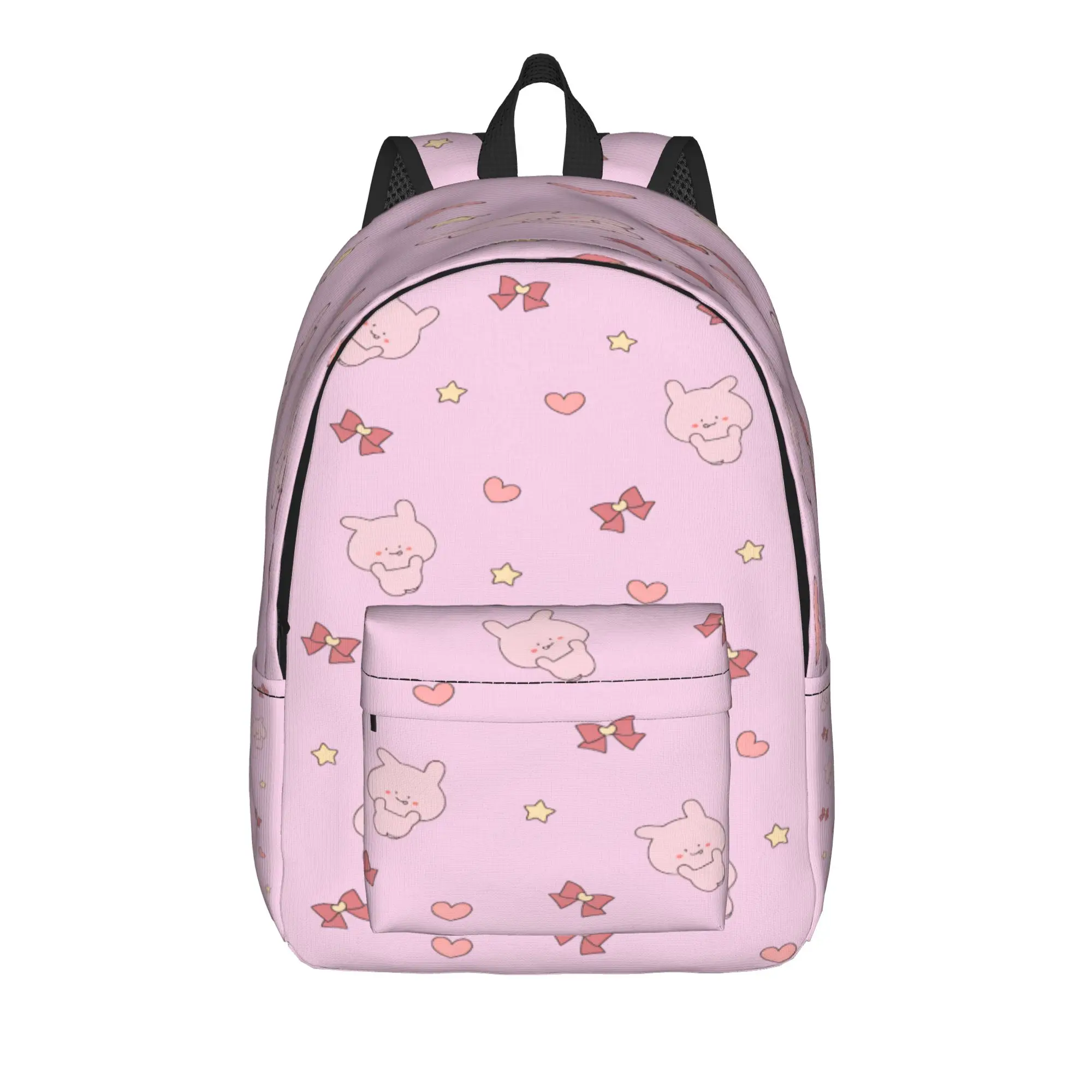 A-Asamimichans Backpack  Travel Backpacks Women Colorful Big High School Bags Modern Rucksack