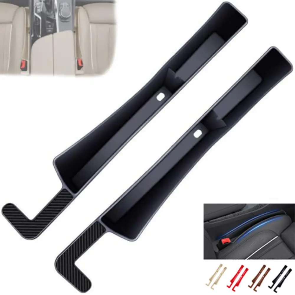 2PCS Waterproof Car Seat Gap Filler Multi-functional Pressure-resistant Car Gap Filler Organizer Leak-proof Car Seat Accessories