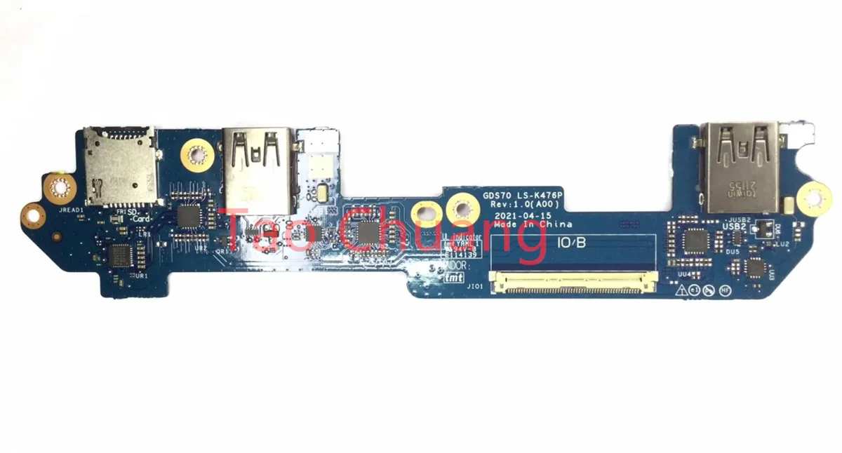 

FOR Dell Alienware X17 R1 R2 GDS70 SD Card Reader USB Board 0CTWY7 LS-K476P