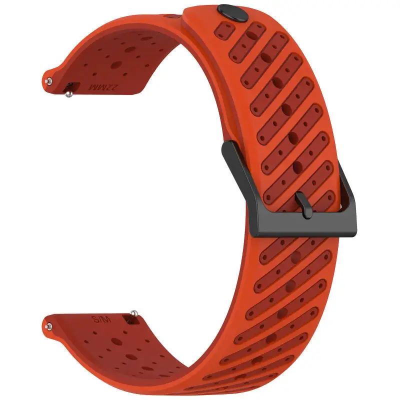 22mm Sport Silicone Strap For Amazfit Balance 2 1 Breathable Band For Amazfit Bip 6 5/GTR4 3 2/Active Max/Helio/T-Rex 3 Pro 48mm view 5