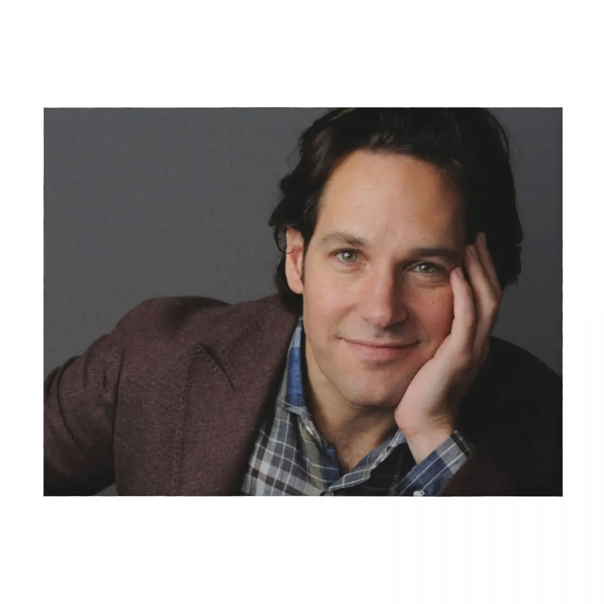 

Paul Rudd Throw Blanket Furrys Soft Beds Nap funny gift Blankets