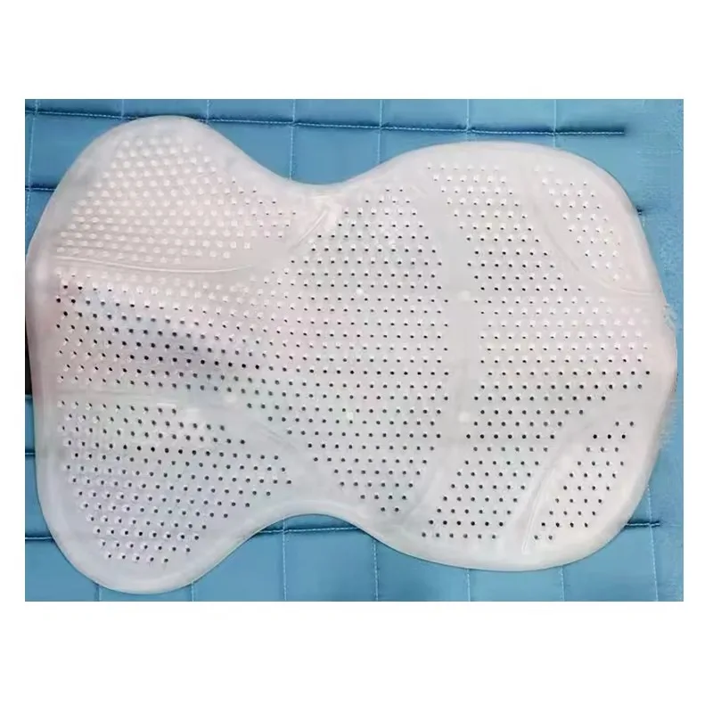 

Horse Equestrian Transparent Gel Pad Anti-slip Shock Absorption Silicone Gel Saddle Pad