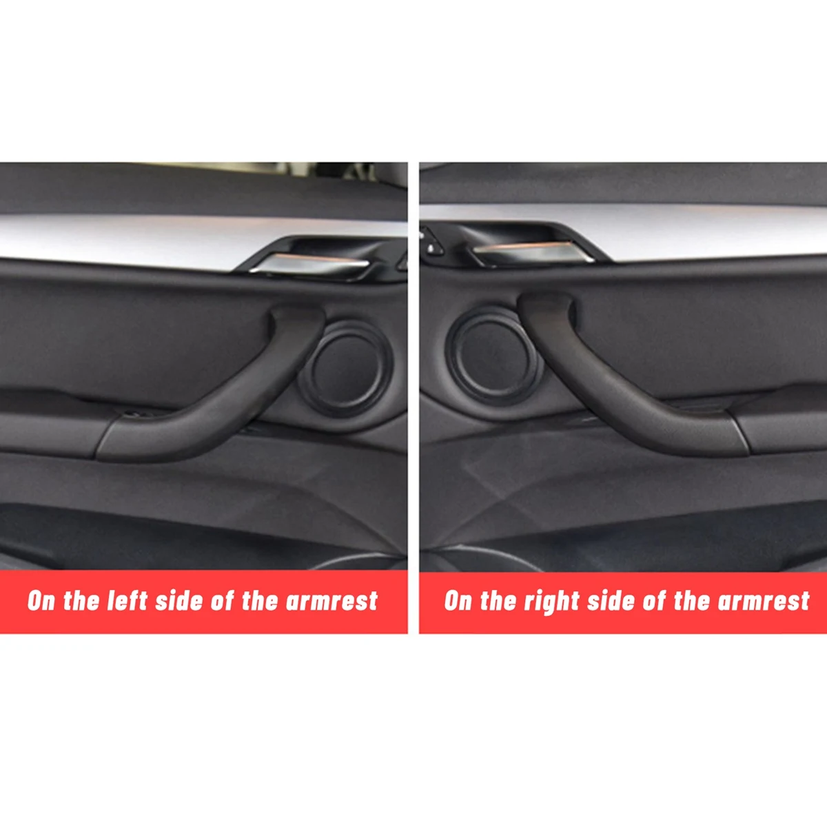 

51417417513 Автомобильная левая и правая внутренняя дверная ручка, накладка на подлокотник для BMW X1 X2 F48 F49 F39 2016-2020