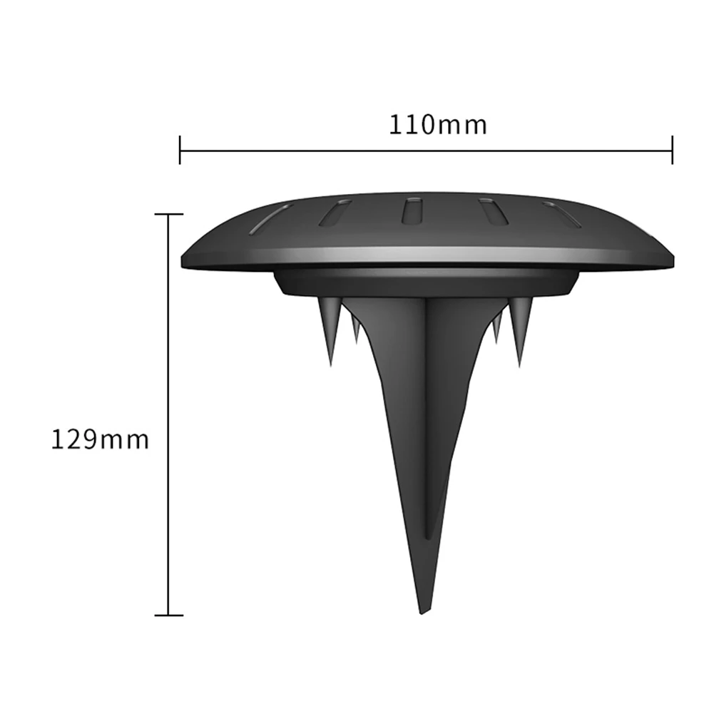 RGB Solar Lawn Yard Led Solar Lights Buried Solar Garden Light Waterproof Outdoor Under Ground Spot Lamp Warm White