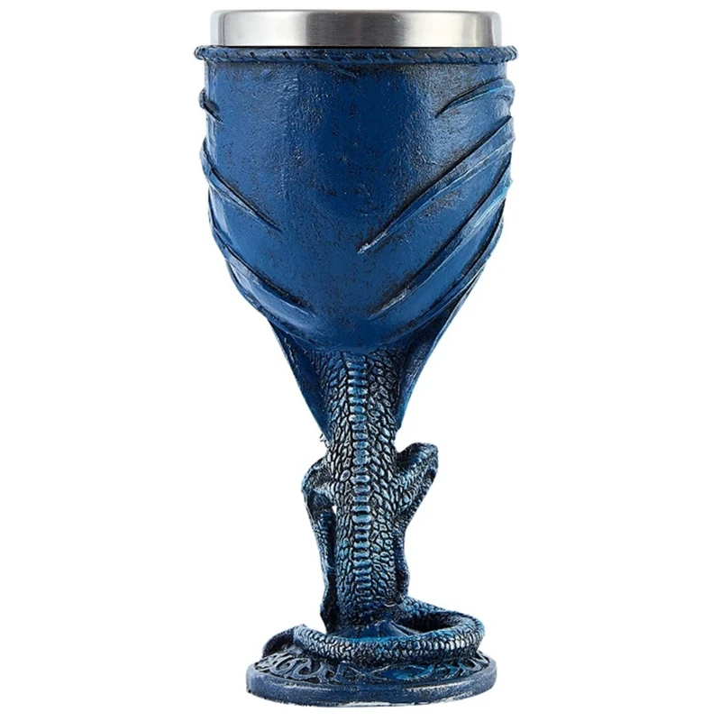 Blue Dragon Goblet Dungeons And Dragons Gift Holy Grail Wine Goblet Flying Dragon Sword Goblet