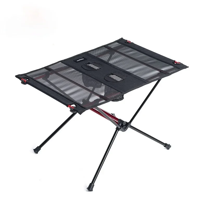 Naturehike Picnic Table Collapsible Roll Up Portable Outdoor Foldable Fishing Table Ultralight Aluminum Folding Camping Table