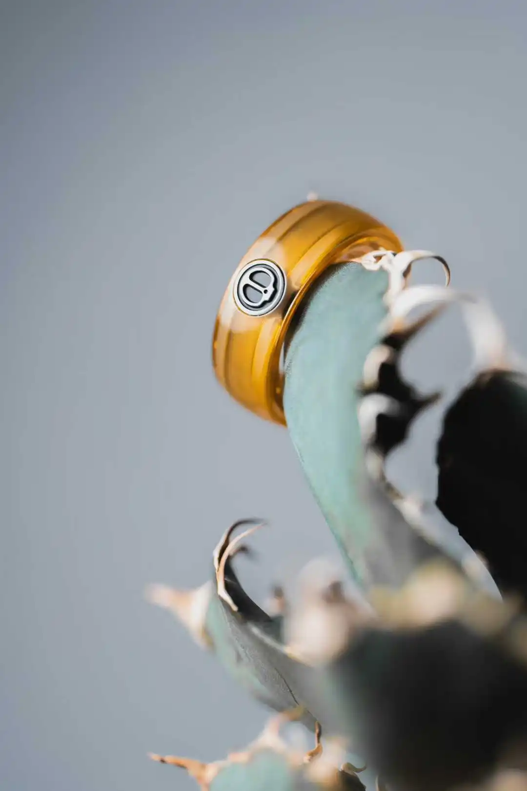 

1 шт. Винтажное кольцо-трещотка для кузнечных работ, магнитное, из титанового сплава, металлическое, антистрессовое, EDC, игрушка-кольцо