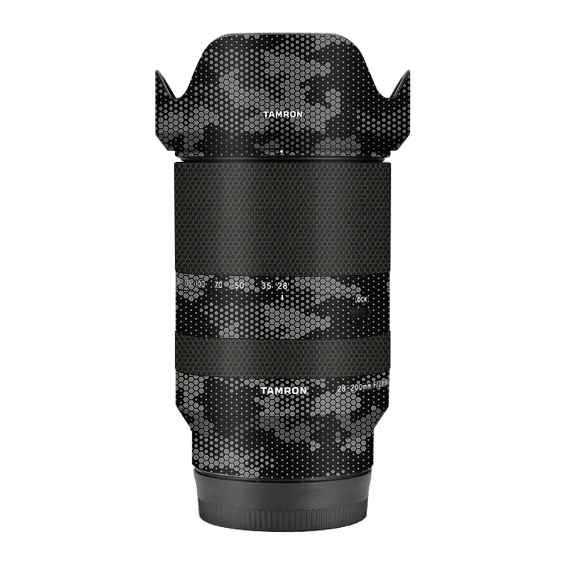 Protective Film Skin Skin Wrap Film Sticker Anti-Scratch For Tamron 28-200mm F/2.8-5.6 Di III RXD 28-200F2.8 28200 Sony Mount