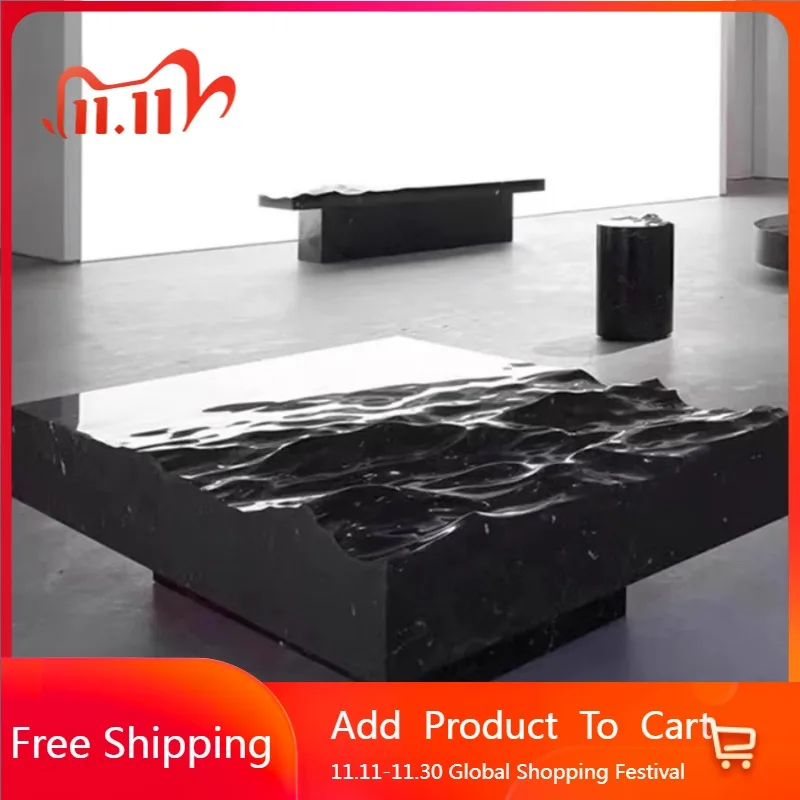 

Дизайнерский современный журнальный столик Уникальный водонепроницаемый эстетический качественный журнальный столик для творчества Сервис Роскошный центр Мебель Meubles