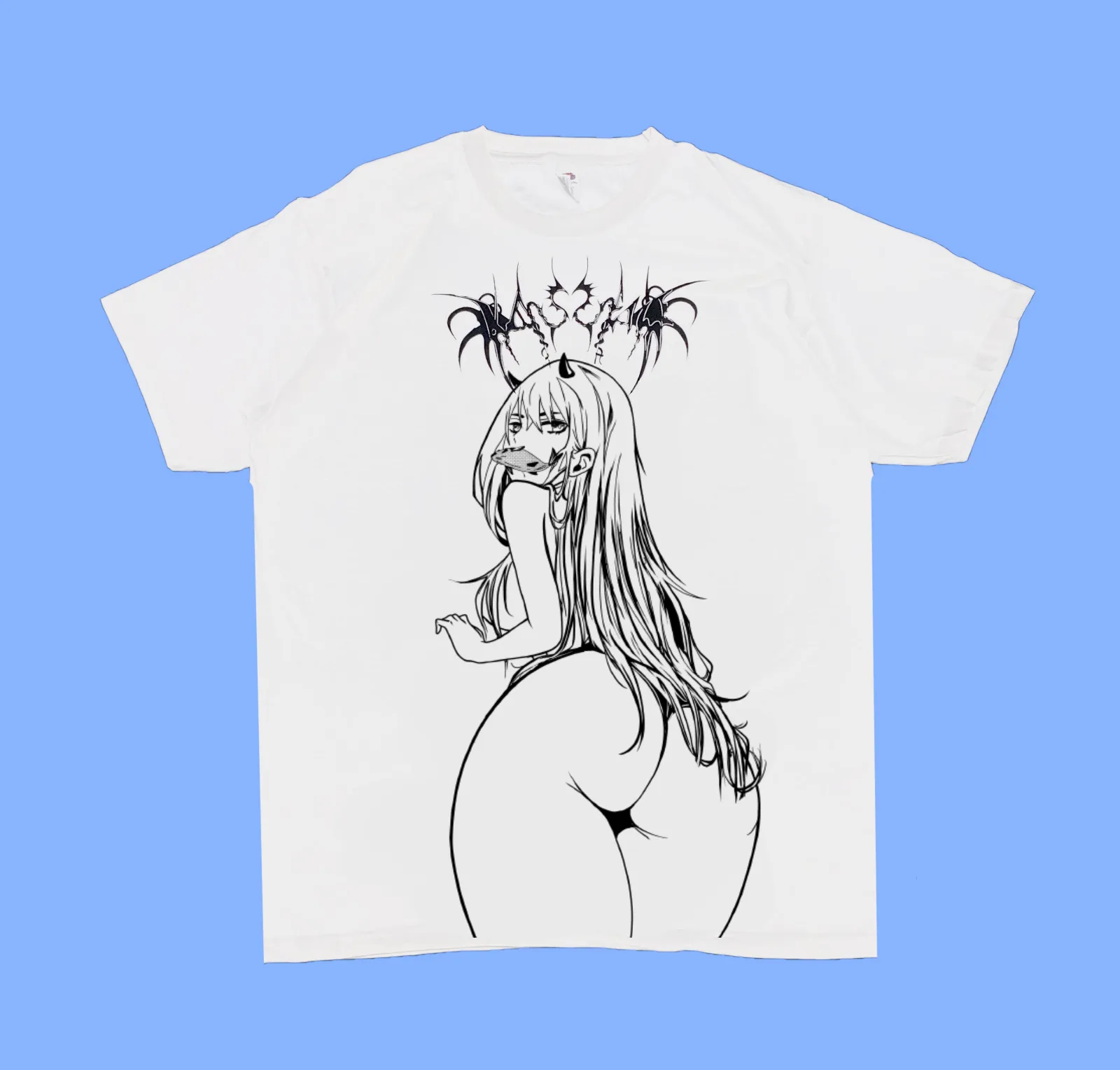 Anime Manga Darling in the Franxx «Zero Two» T-Shirt Custom