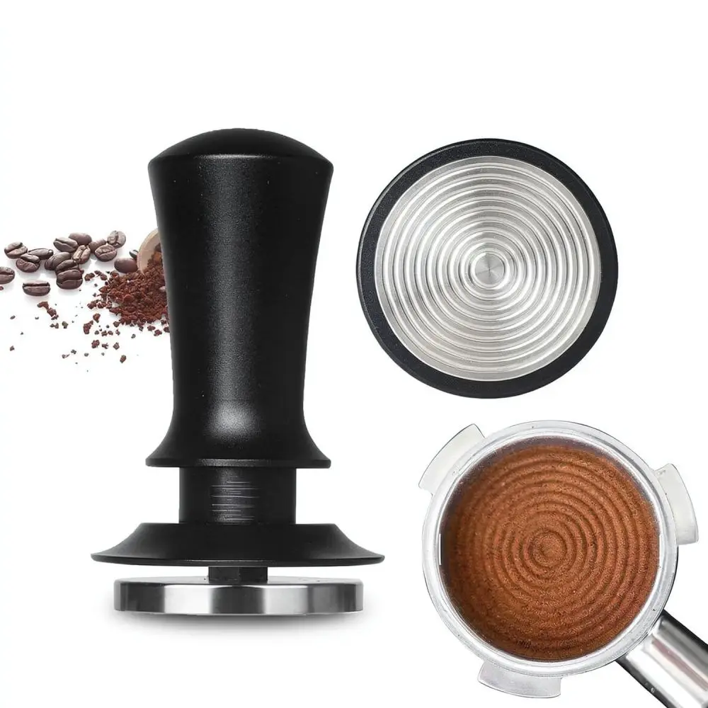 Durable Espresso Tamper And Coffee Distributor 304 Stainless Steel Tool Wood Handle For WULI Barista Espresso Machine Parts