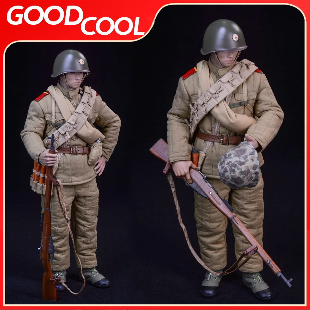 1/6 Scale CHN-022 Male Soldier Accessory North Korean People's Army Uniform Weapon Combat Suit For 12 inch Action Figure