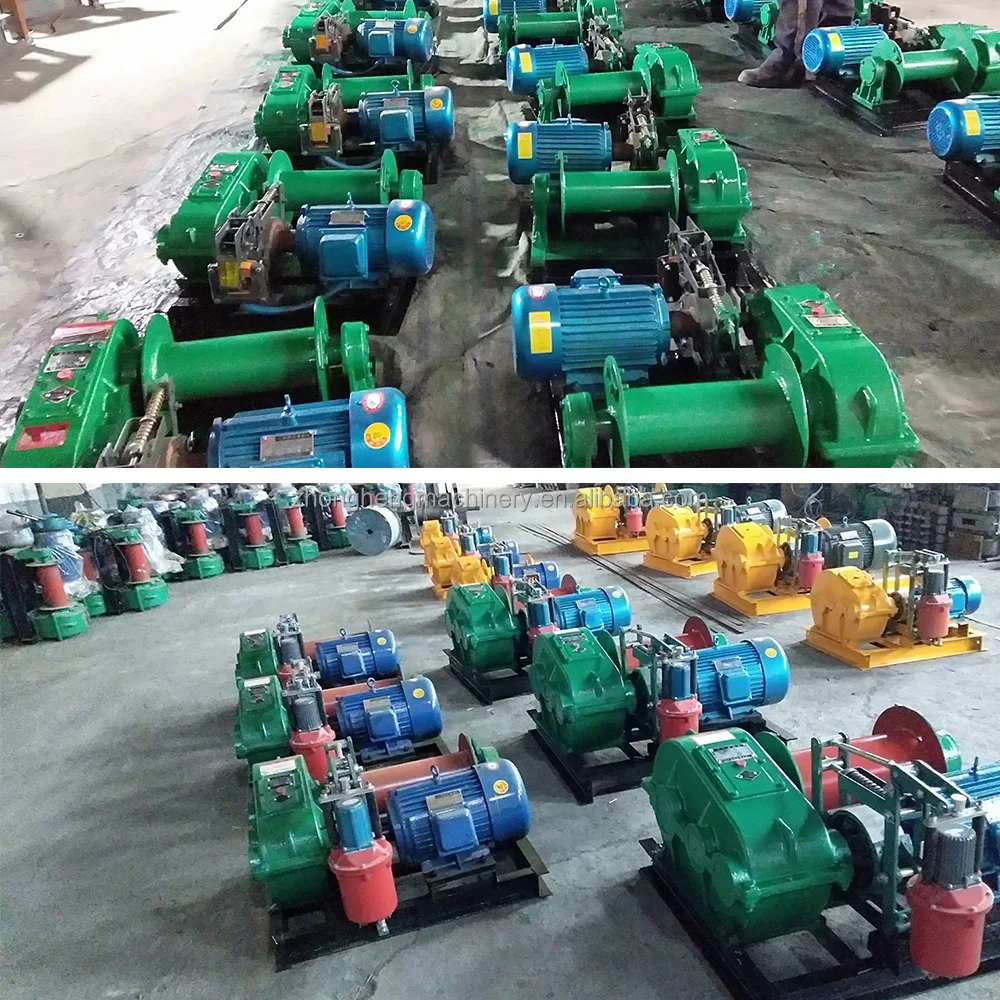 10000LBS ATEX認証取得済み防爆ウインチ（化学工場向け本質安全回路搭載）