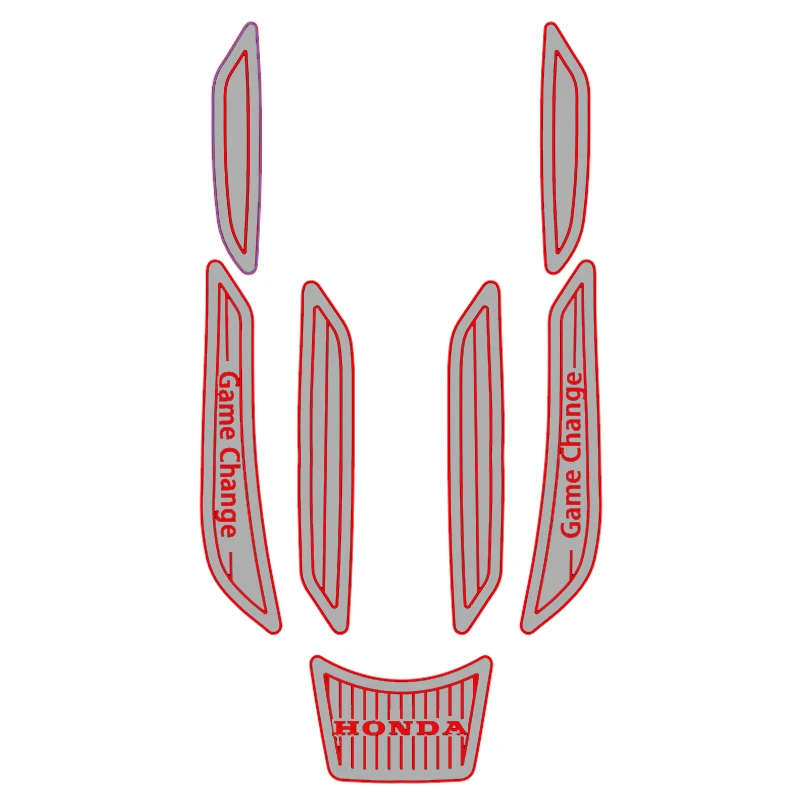 자체 접착식 EVA 보트 미끄럼 방지 패드 2007 혼다 아쿠아트랙스 F-12 호환 미끄럼 방지 UV 보호 내구성 해양 매트