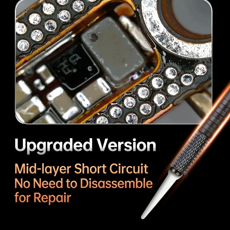 

Mr.Yang Professional Phone Repair Tool Kit 3 Handles 6 Blades DT01 for Phone Chip Motherboard PCB Pry Tool Electronics Repair