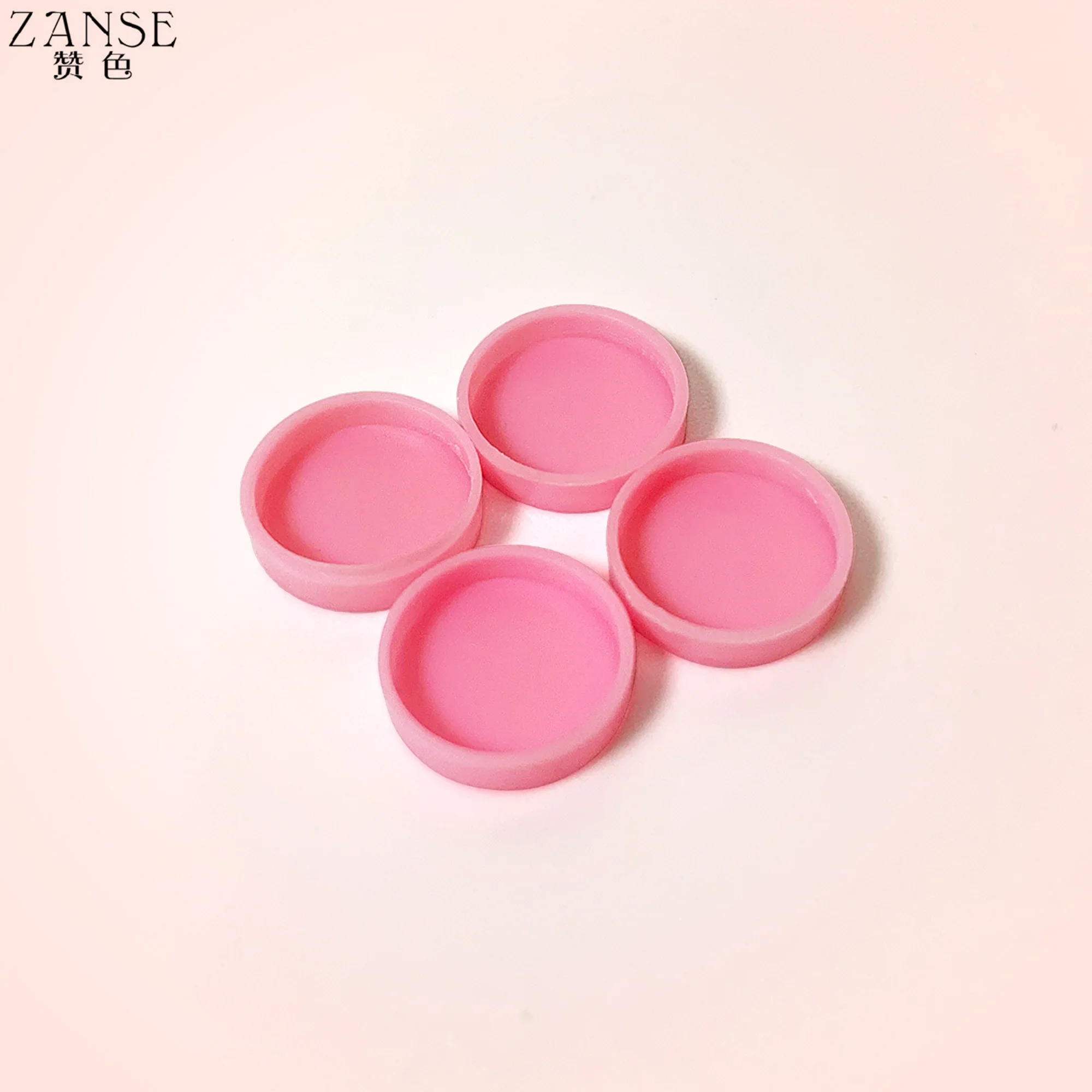 100pcs Disposable Eyelash Glue Holder Cup Lash Extensions Supplies Glue Delay Discs Eyelash Accessories Tattoo Paint Cup