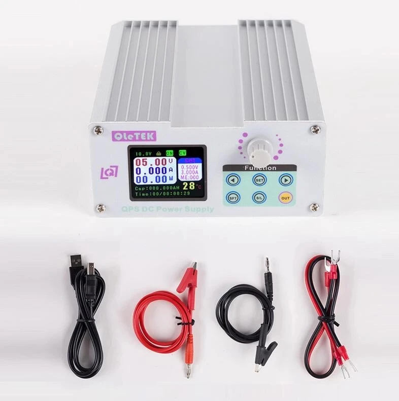 QPS6005S 1,8 inch LCD DC-DC Schritt-down Power Supply module 6-62V Eingang 60V 5A 300w Ausgang Spannung Strom power Zeit + PC software