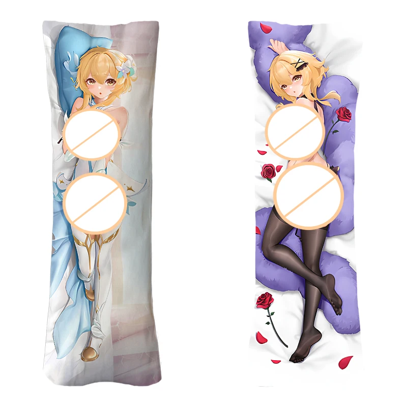 

Аниме Genshin Impact Lumine Dakimakura Hing наволочка для тела