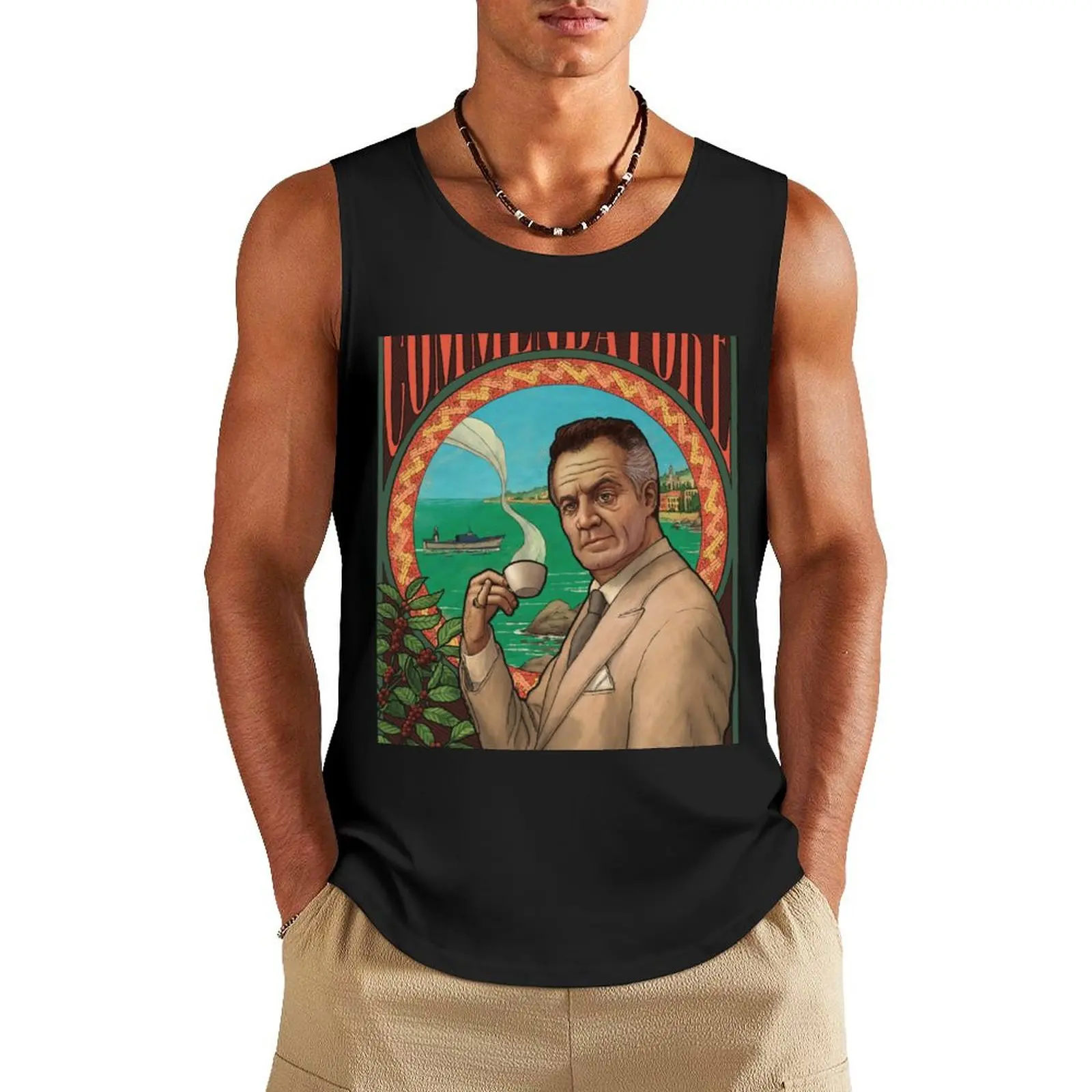 

Commendatore - The Sopranos Tank Top muscular man Men's clothes luxury style