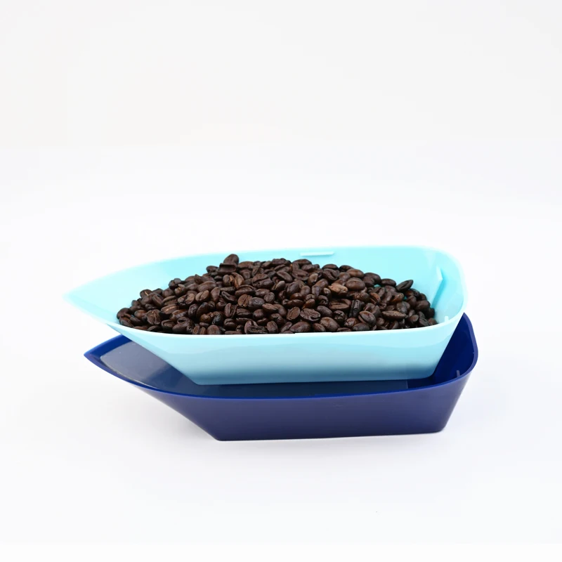 

1pcs lili Covered Coffee Bean Tray: 227G Capacity, Bendable Food - Grade PE Tray for Coffee Roasting & Portioning