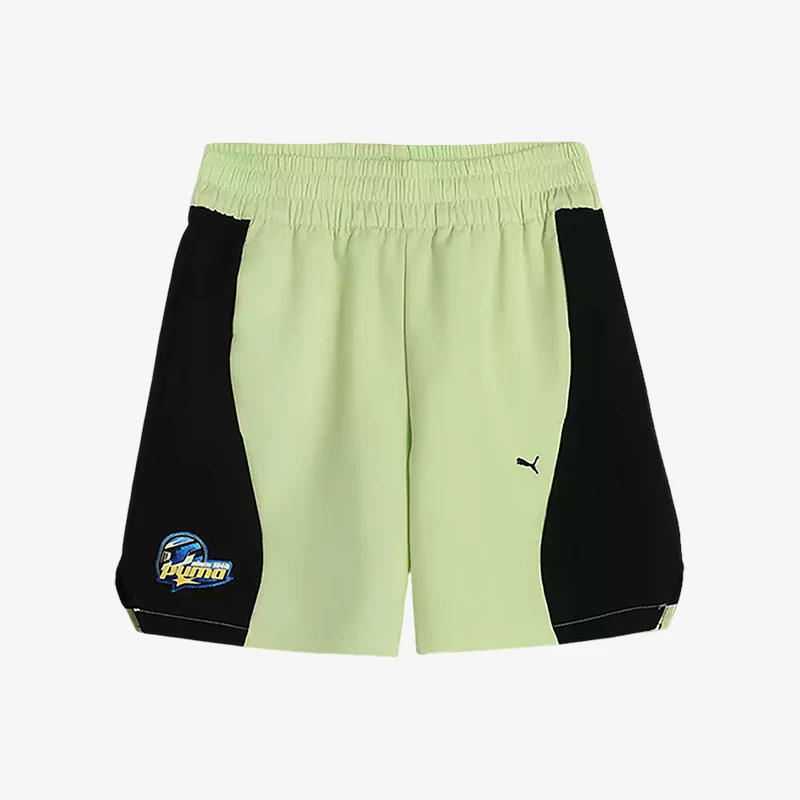 

Puma Authentic 2025 Spring New Men's and Women's Patchwork Breathable Sports Shorts 631341-35