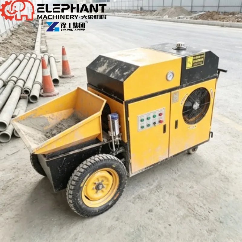 Concrete Pump Stationary Concrete Grout Pump Heavy‑Duty For Construction Grouting And Concrete Delivery Work