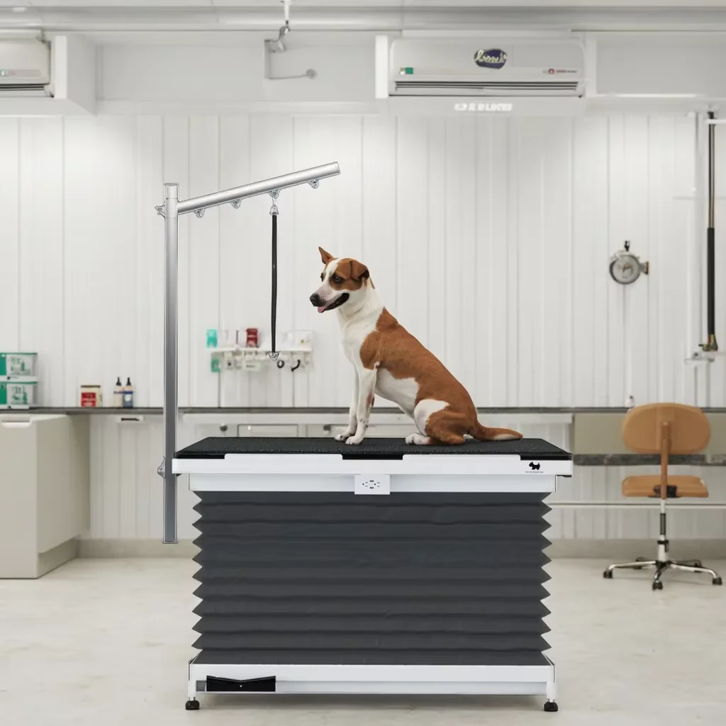

Petsproofing Electric Lifting Veterinary Treatment Dog Grooming Table Pet Beauty Table for Professional Pet Grooming