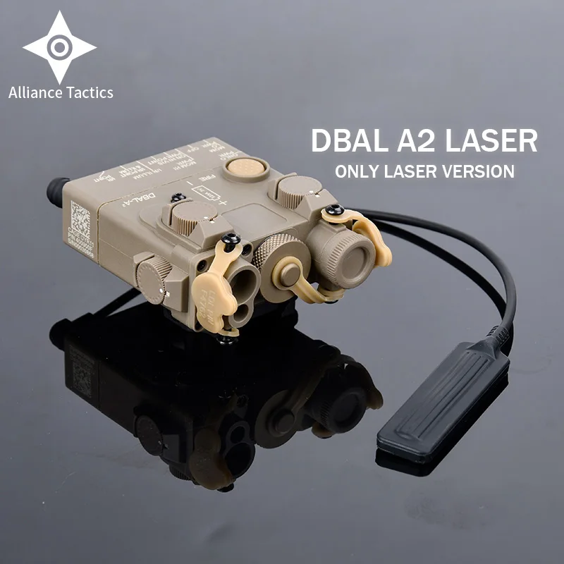 

Tactical Airsofr DBAL-A2 Red Dot Green Laser Sight Aiming Indicator Only Laser No Light No IR DBAL M300 M600 Hunting Flashlight