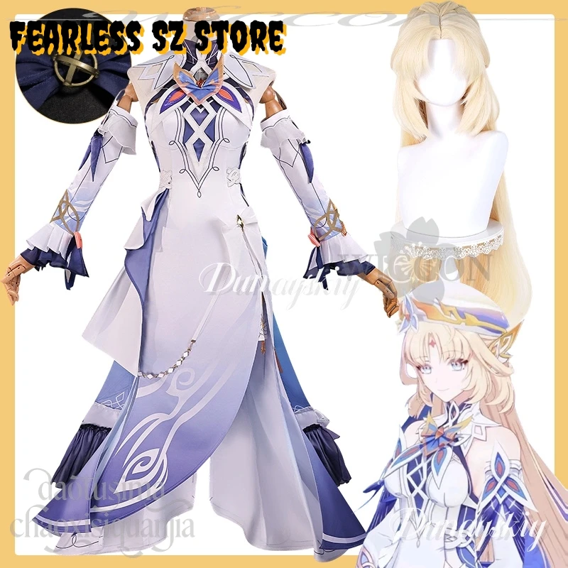 nicole-reeyn-cosplay-jeu-d'anime-genshin-impact-ssisorciere-n-robe-longue-goth-lolita-retro-sexy-halloween-fete-de-noel-cos