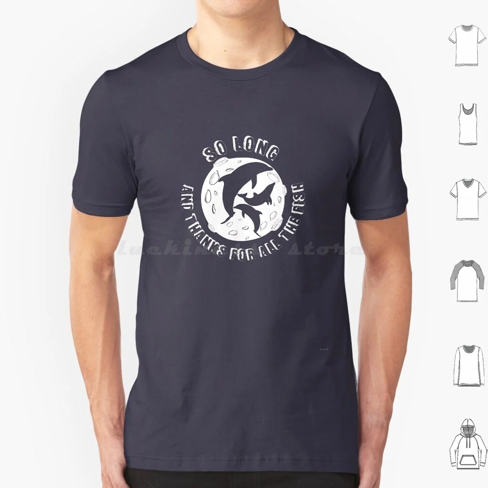 So Long T Shirt Big Size 100% Cotton Hitchhikers Guide To The Galaxy Ironic 42 Douglas Adam Don 39 T Panic Book Nerd Towel Life