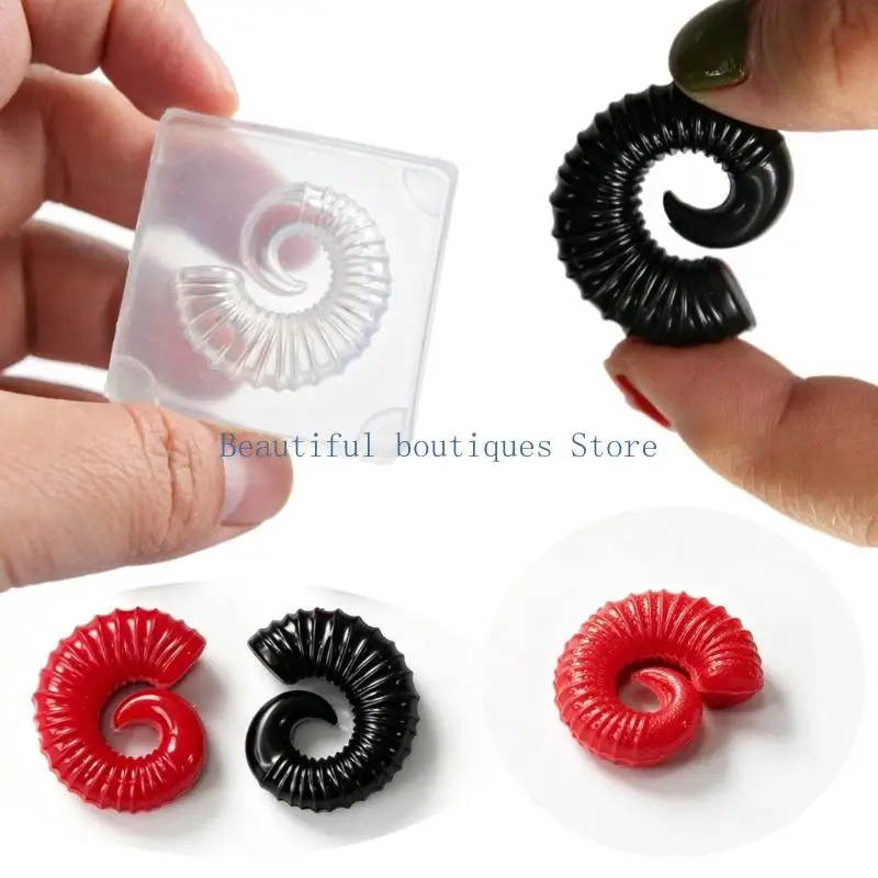 U4LF Reusable Clear Silicone Casting Mold for Pendant Projects with Relief Cavity, Resin Art, Fondant and Chocolate