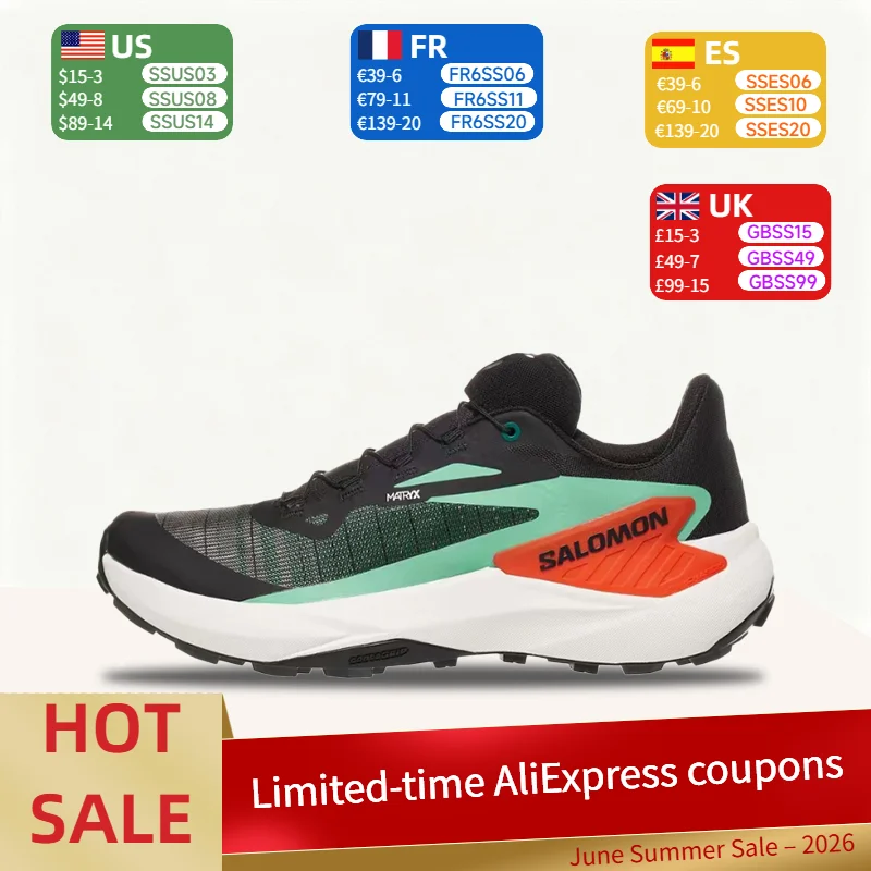

Salomon Genesis: Stylish, Low-Cut Running Shoes for Men with Excellent Breathability and Protection,Tomato Red L47688200