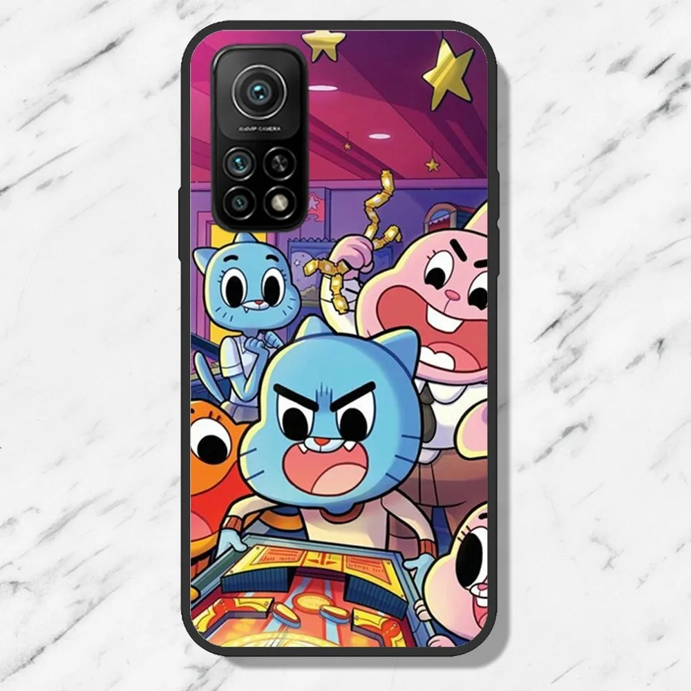 The A-Amazing W-World of G-Gumball Phone Case For Xiaomi 12U 12pro Redmi 6 6A 7 7A K40pro Note8 Note9 Black Shell