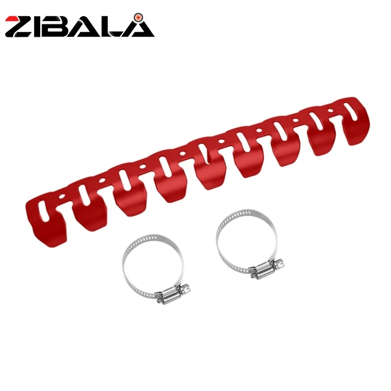 For Suzuki RM-Z250 RMZ250 Stroke Motorcycle Exhaust Pipe Guard Protector Cover 4-Stroke Universal For RM-Z450 RMZ450 4 Stroke