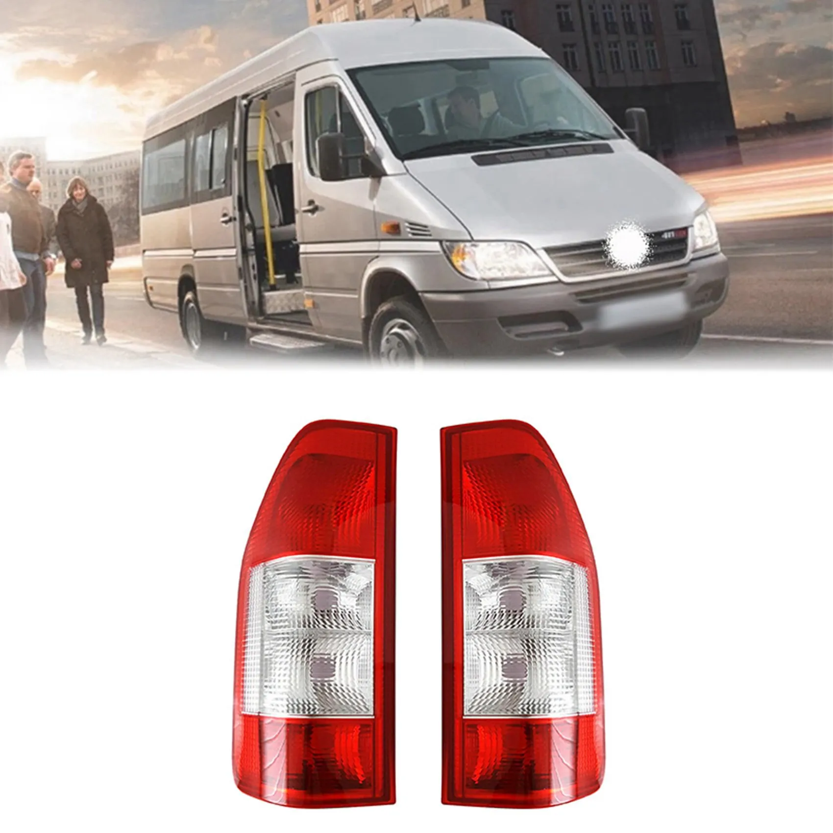 Steady Car Rear Tail Lamp & Electrical Circuit Board Kits For Mercedes Benz Sprinter Stop Taillight Assembly